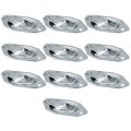 Recpro Rv Surface Mount D-ring Tie Down Anchor Rope Ring For Furniture Toy Haulers Or Trailers 10 Pack 2 500 Lb Capacity 