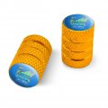 Gulf Stream Outfitters Yellowfin Ahi Tuna Ocean Fishing Motorcycle Bicycle Bike Tire Rim Wheel Aluminum Valve Stem Caps