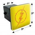 The Flash Icons Logo Tow Trailer Hitch Cover Plug Insert