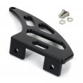 Universal Lower Chain Guard Racing Toe For Motorcycles Cnc Aluminum Black Anodized Bolt On Install With Mounting Bolts Model