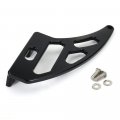 Universal Lower Chain Guard Racing Toe For Motorcycles Cnc Aluminum Black Anodized Bolt On Install With Mounting Bolts Model
