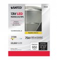 12-pack Satco S9435 13par30 Ln Led 60 2700k 120v D 13w Par30 Long Neck Indoor Outdoor Dimmable Led 60a Flood Lamp 12