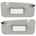 Left Right Sides Sun Visor Assembly Withroof Fit For 2009 2010 2011 2012 2013 2014 Nissan Murano Gray Car Sun 96401-1aa1b 