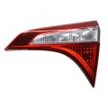Toyota Corolla Tail Light Assembly 2014 2015 2016 Passenger Side Inner Halogen Clear And Red Lens Part To2803114 81580-02510 