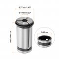 Uxcell Straight Shank Collet C32-10 Cnc Router Tool Adapter 65mn For Lathe Milling Drilling Machine Industrial Supplies