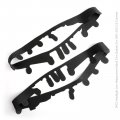 Topteng Headlight Replacement Lens Trim Gaskets For Car Headlamp Lenses Fits Chevr Corvette C6 2005-2013