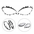 Topteng Headlight Replacement Lens Trim Gaskets For Car Headlamp Lenses Fits Chevr Corvette C6 2005-2013