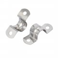 Aexit M16 201 Clamps Stainless Steel Two Hole Pipe Straps Tube Clip C-clamps Clamp 35pcs