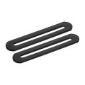 2pcs Adjustable Flat Mending Plate Support With Slot 3 54 X 0 75 Inch Stainless Steel Slotted Straight Brace Brackets For 