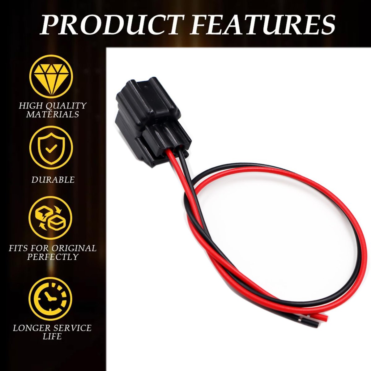 2-way Electronic Throttle Body Actuator Connector For Ford Explorer 2004-2010 Wiring Pigtail Harness Wpt-948
