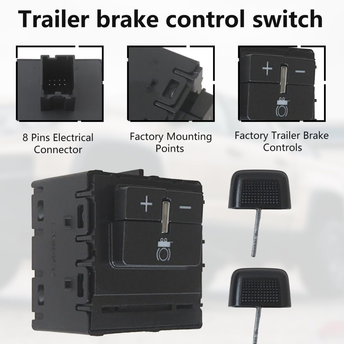 Trailer Brake Control For 2016-2020 G Mc Yukon And 2016-2021 Chevy Colorado Replaces Part 23145874 84108373