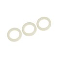 Engine Oil Drain Plug Gaskets For Dodge Omni Shadow 1990 25 Pieces White Nylon 0 51 In Inside Diameter Replacement 