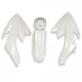 Httmt Xfy-white White Plastic Body Work Fairing Kit Compatible With Xr50 Crf 50 125cc Pit Bike