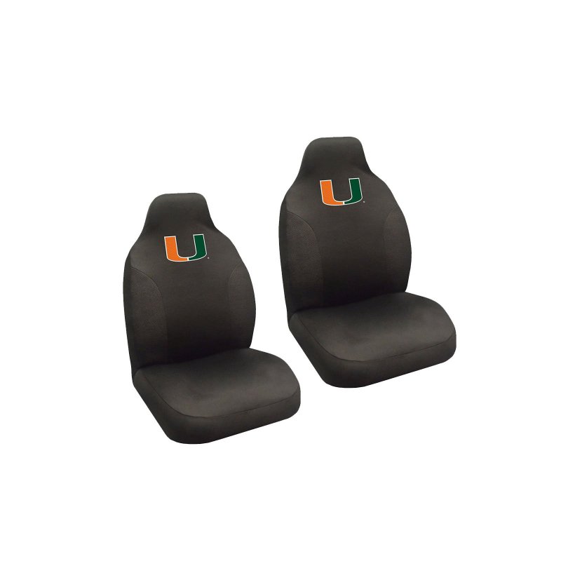 Multi B Miami Hurricanes 2 Seat Covers And