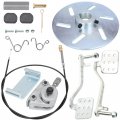 Mechanical Disc Brake Caliper And Pedal Kit For Predator 212 196cc 6 5hp Go Kart Manco 9598 9597 Carter Yerf Dog Includes 