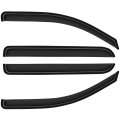Window Visors Fits 2014-2018 For Chevrolet Silverado 1500 Rain Guard 4 Pieces 
