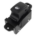 Rear Driver Side Power Window Switch For 2004 2006 Hyundai Elantra Replace 935802d000lt 1s9324 7 Pin Black Rocker Plug In 