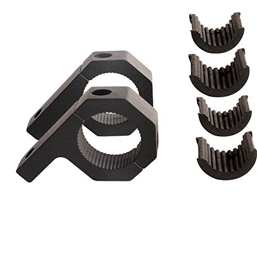 House Tuning-4pcs 1 25 32mm Tube Clamp Mount Kit 1-1 Bull Bar Brackets For Motorcycle Atv Utv Trucks Boat Fog Light Pack Of 4