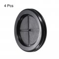 Uxcell Rubber Grommet Round Double-sided Mount Dia 50 Mm Id 42 For Wire Protection 4pcs