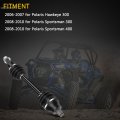 Ocpty Cv Joint Half Axle Drive Shaft Assembly Compatible With 2006-2010 For Polaris Hawkeye 300 Sportsman 400 Rear Left Right