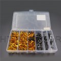 Httmt Mt215-017b- Complete Fairing Bolts Screws Fasteners Kit Compatible With Yzf R1 R6 F6r Fz1 Fz8 Gold