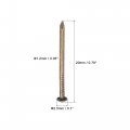 Uxcell Small Tiny Brass Nails 1 2x20mm For Diy Wooden Hardware Accessories 150pcs