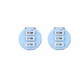 20pcs 4 7mm-12v Car White Mini Bulbs Lamps Indicator Cluster Speedometer Backlight Lighting Replacement Fit For Gm Gmc 