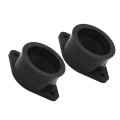 2 X Carburetor Insulator Carb Intake Boot Replacement For Kawasaki Kz440 1980-1983 
