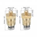 Uxcell M6 Battery Terminal Charging Posts Positive Or Negative Connector Post Adapter M6x1 0 Stud Extender Screws Nuts 1 Pair