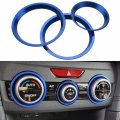 Subaru Ac Climate Control Knob Outer Ring Covers Volume Switch Trim For Forester 2019-2022 Crosstrek 2018-2023 Impreza 