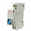 Uxcell 1 Pole 63a 230 400v Low-voltage Miniature Circuit Breaker Din Rail Mount Dz47-63 C63