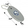 Graphics More Drake Secondary Logo Floating Keychain Oval Foam Fishing Boat Buoy Key Float