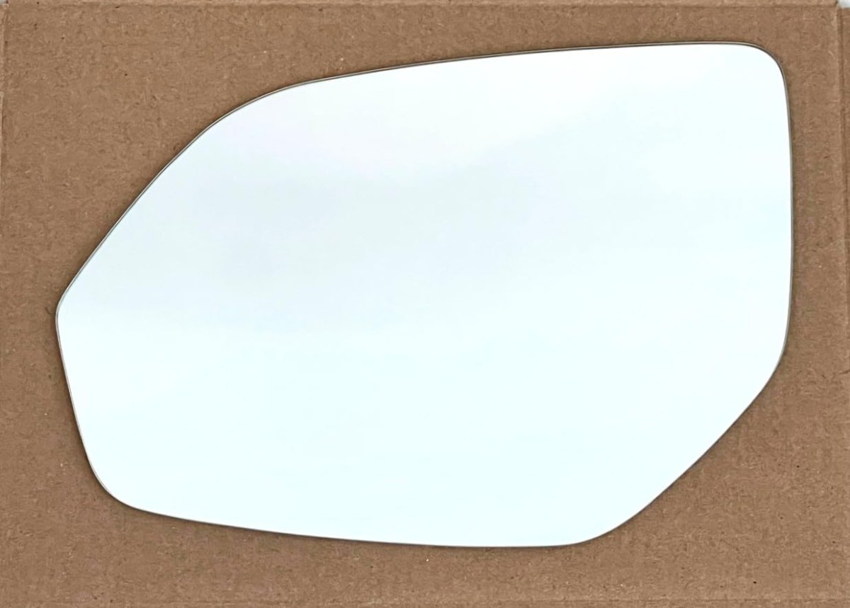 Heated Flat Mirror Glass With Back Plate For 2018 To 2026 Volkswagen Atlas And Cross Sport Driver Side Left Lh 8 11 16 In