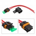 6 Pcs Fuse Holder 12v 30 Amps Weatherproof Blade Style Ato Atc For Automotive And Marine With Covers 12 Awg Tinned Copper 8 In