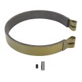 6 Inch High Friction Ceramic Brake Band Pin Kit Steel Alloy For Go Kart Atv Mini Bike