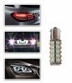 Werfamily 1156 1141 1073 7506 Ba15s 68-smd 1210 Rv Camper Trailer White Led Backup Brake Turn Signal Tail Light Bulbs Pack Of 6