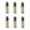 Werfamily 1156 1141 1073 7506 Ba15s 68-smd 1210 Rv Camper Trailer White Led Backup Brake Turn Signal Tail Light Bulbs Pack Of 6