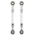 Pro Bat 2pcs 120mm 4 72 Universal 7 1 X 5 16 8mm Tie Rod End Steering Kit Go Kart Off Road Atv 