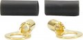 Quickcar Racing Products 57-472 Ring Terminal 10 14-16ga Pair With Heat Shrink 
