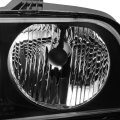 Fo2502215 Oe Style Driver Left Side Black Housing Headlight Lamp Compatible With Ford Mustang 05-09