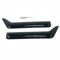 Side Window Visor Deflector Rain Guard 2pcs Smoky Shades Sun Fits For Suzuki Jimny 2019