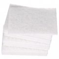 Cubitron Scotch-brite Light Cleansing Hand Pad 7445 6 In X 9 Mild Abrasive Sanding For Metal Vinyl Porcelain And Other Delicate 