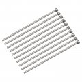 Uxcell Straight Ejector Pins 4mm 5 32 Dia 65mn Steel Round Tip Punch 150mm 6 Long For Mechanical Maintenance 10pcs