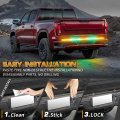 60 In Tailgate Strobe Light Strip 360 Led Rear Flashing Warning Lights For Tow Plow Trucks Construction Vehicles Pickup Xr-663