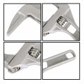 6-68 Mm Short Handled Adjustable Wrench Lightweight Aluminum Alloy Large Opening Wide Pliers For Bathroom Sink Shower 