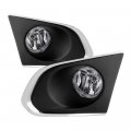 Chrome Housing Oe-style Front Fog Light Driving Lamp Assembly W Bezel For 2015-2016 Chevy Trax Power Switch Universal Wiring 