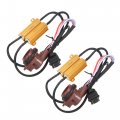 X Autohaux 2pcs Led Resistor Kit 3157 3047 3057 3155 3457 3157b T25 Flash Error Code Load Canceller Anti Flicker Turn Signal