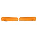 1 Pair Front Truck Amber Acrylic Turn Signal Lights Replacement For F150 1973-1979 Bronco 1978 1979 Right And Left Side Marker 