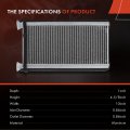 A-premium Hvac Heater Core Compatible With Subaru Crosstrek 2016-2018 Forester 2009-2022 Impreza 2008-2016 Wrx Wrx Sti