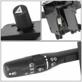 Factory Style Combination Switch Assembly Compatible With Jeep Wrangler 01-06 Driver Left Side Black